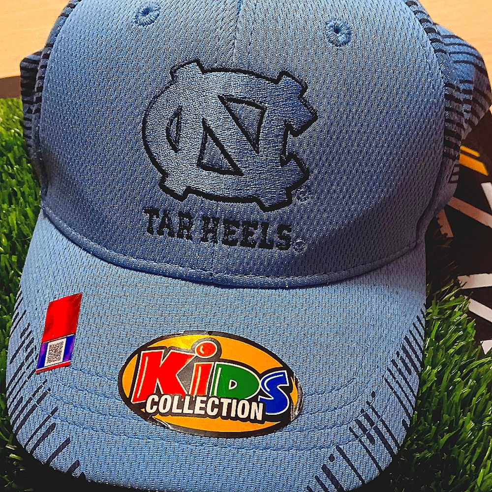 University Of North Carolina Tar Heels Kids Snapback Hat New W Tags